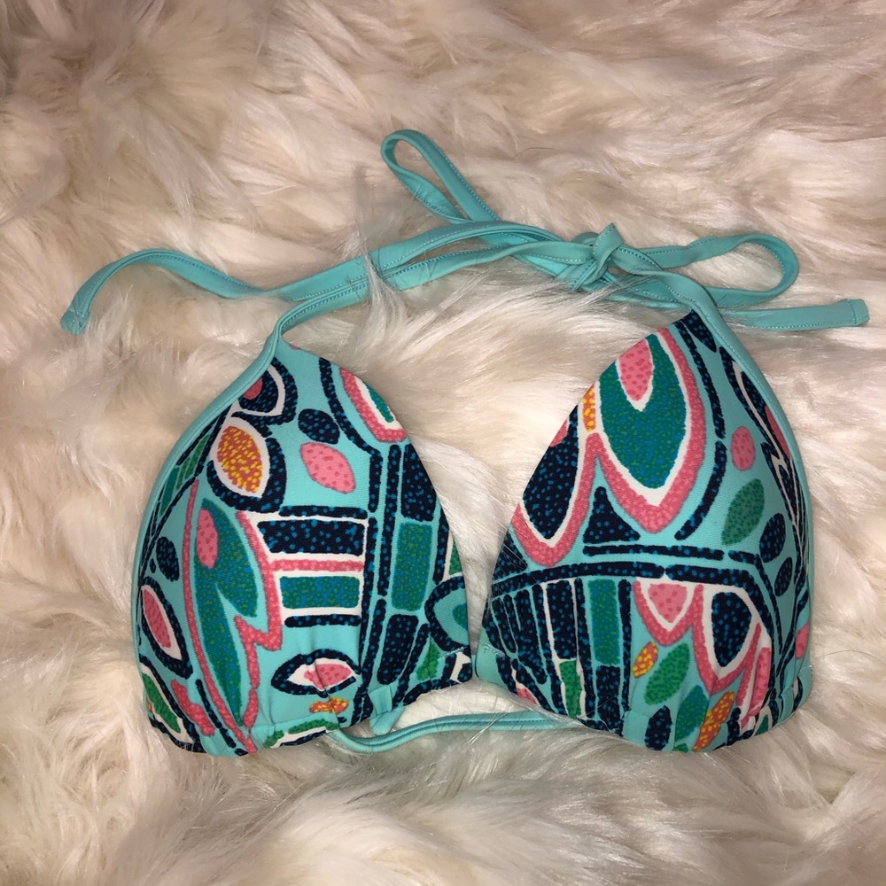 Patterned Bikini Top